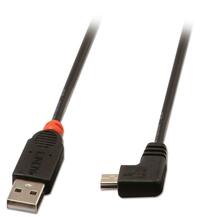 USB kaabel Lindy 31970 USB2 A to Mini-B, 0.5 m, must