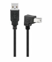 Kaabel MicroConnect USB2.0 A-B, 1.8 m, must