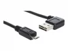 Kaabel Delock EASY-USB USB 2.0 A - Micro-B, 3 m, must