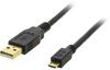 Kaabel DELTACO MICRO-103, USB 2.0 A - Micro B, 2.0 m, must