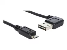 Kaabel Delock EASY-USB USB 2.0 A - Micro-B, 3 m, must