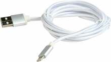 Kaabel Gembird CCB-MUSB2B-AMLM-6-S, USB - Lightning, 1.8 m, hõbe