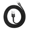 Kaabel Baseus CALKLF-BG1, USB - Lightning, 2.4 A, 1 m, hall/must