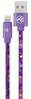 Kaabel Tellur Graffiti TLL155601, USB - Lightning, 3 A, 1 m, lilla