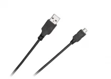 Kaabel Cabletech USB - micro USB, must, 0,2 m