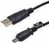 Kaabel Akyga AK-USB-22, USB 2.0 A male - Mini USB 2.0 B male, 1 m, must