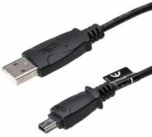 Kaabel Akyga AK-USB-22, USB 2.0 A male - Mini USB 2.0 B male, 1 m, must