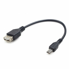 Kaabel Gembird A-OTG-AFBM-03, USB OTG AF - Micro BM, 0.15 m