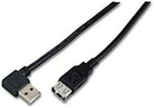 Kaabel MicroConnect USBAAF2BLACK USB-A, 1,5 m, must