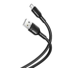 Kaabel XO NB212 USB - Micro USB, 1 m, must