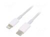 Kaabel Akyga AK-USB-35 USB tüüp C - Lightning, 1 m