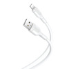 Kaabel XO NB212 USB - Lightning, 1 m, valge