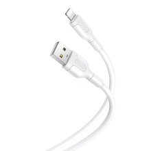 Kaabel XO NB212 USB - Lightning, 1 m, valge