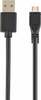 Kaabel Gembird CC-MUSB2D-1M, USB 2.0 AM-Mikro USB, 1 m, must