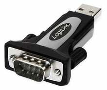 Adapter Logilink AU0034, USB 2.0 – RS-232, must