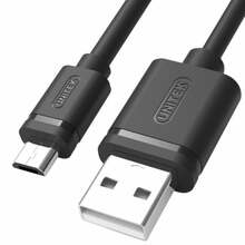 Kaabel Unitek Y-C434GBK, USB 2.0, Micro USB, 1,5 m, must