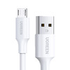 Kaabel Ugreen US289, USB - mikro USB, 2 m, valge