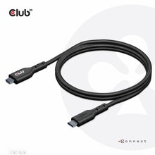 Kaabel Club 3D CAC-1526 USB 3.2 Gen1 USB-C - Micro-USB B, 1 m, must
