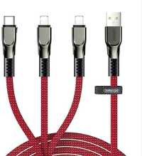 Kaabel Joyroom 3in1 S-1335K4, 130 cm, punane