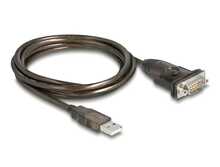 Adapter Delock 62645, USB 2.0 A, RS-232 D-sub 9, 1,5 m, must
