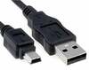 Kaabel Akyga AK-USB-03, USB-A / Mini USB, 1.8 m, must