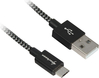 Kaabel Sharkoon USB 2.0 A male to Micro-USB male, 0,5 m, must/hall