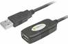 Kaabel Techly 023646, USB 2.0 A male - A female, 10 m, must