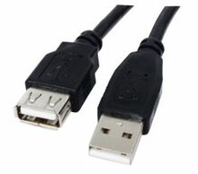 Kaabel Goobay USB A pistik - A pesa, 0.3 m
