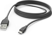 Kaabel Hama 00201588, USB-A - Micro-USB, 3 m, must