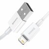 Kaabel Baseus CALYS-B02, USB - Lightning, 2.4 A, 1.5 m, valge