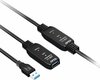 Kaabel Club 3D CAC-1406 USB 3.2 Gen1 aktiivne kordaja, 15 m, must