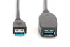 Kaabel Digitus DA-73107 USB 3.0 A male - A female, 20 m, must