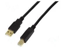 Kaabel LogiLink USB 2.0 A-B, 20 m, must