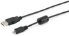 Kaabel Equip 128596 USB-A - mikroUSB, 1 m, must
