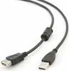 USB pikenduskaabel Gembird CCF-USB2-AMAF-6, USB 2.0 A M - A F, 1.8 m, must