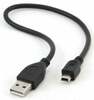 Kaabel Gembird CCP-USB2-AM5P-1, USB-MINI 5PIN, 0.3 m, must