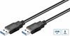 Kaabel MicroConnect USB 3.0 A-A, USB3.0AA3B, 3 m, must