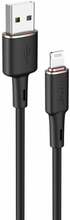 Kaabel Acefast C2-02, USB-A to Lightning, 2.4 A, 1.2 m, must
