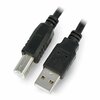 Kaabel Lanberg CA-USBA-11CC-0010-BK, USB 2.0 A - B, 1 m, must