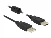 Kaabel Delock 2x USB 2.0-A, 2 m, must