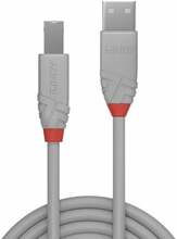 Kaabel Lindy 36685 USB 2.0 A-B, 5 m, hall