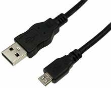 Kaabel Logilink, Micro USB - USB A, 1.8 m, must