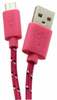 Kaabel Sbox USB-1031P, Micro USB, 1 m, roosa