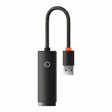 Adapter Baseus WKQX000001, USB A - RJ45, 100 Mbit/s, must