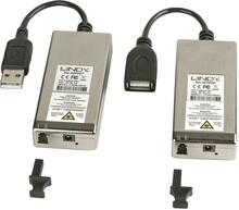 USB pikendaja Lindy 42702, USB 2.0, fiiberoptiline, 200 m, hall