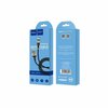 USB kaabel HOCO X26, Micro USB, 1 m, must-kuld