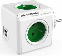 Pikendusjuhe Allocacoc PowerCube Original, 4 pistikupesa, sinine