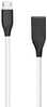 Kaabel Extra Digital, USB-Micro USB, 1 m, valge