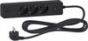 Pikendusjuhe Schneider Unica System+ ST943U3B, 3 m, 3 pistikupesa, 2 USB, must