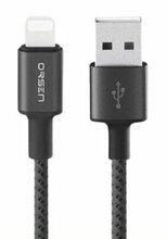 Kaabel Orsen S9M USB A ja Micro, 2.1 A, 1 m, must